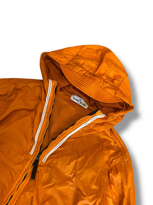 Orange stone island membrana TC jacket size medium