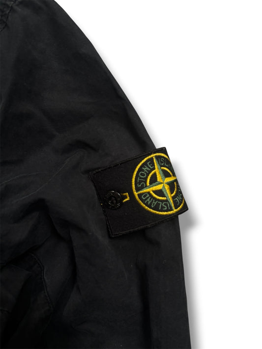 Black stone island overshirt size medium