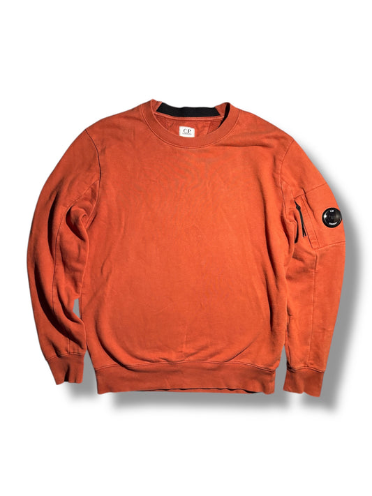 Orange cp company jumper size medium