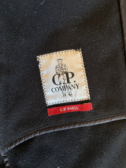 Red cp company goggle jacket size medium