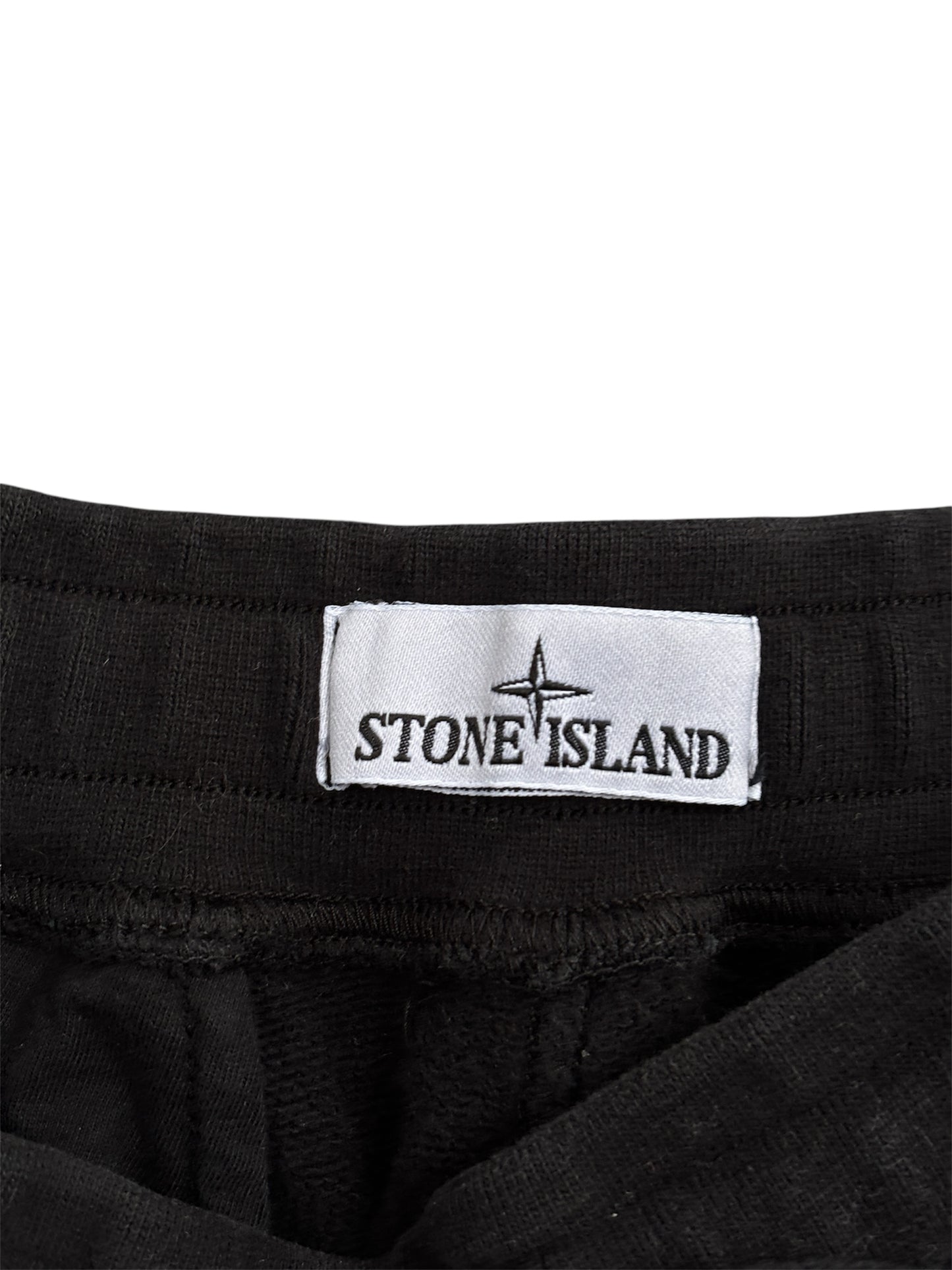 Black stone island shorts size medium