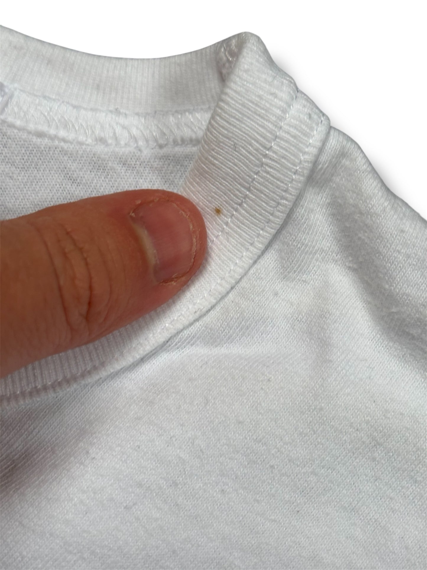 White comes des garçons play T-shirt size medium