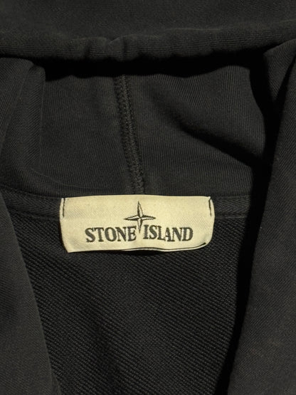 Black stone island zip up size medium