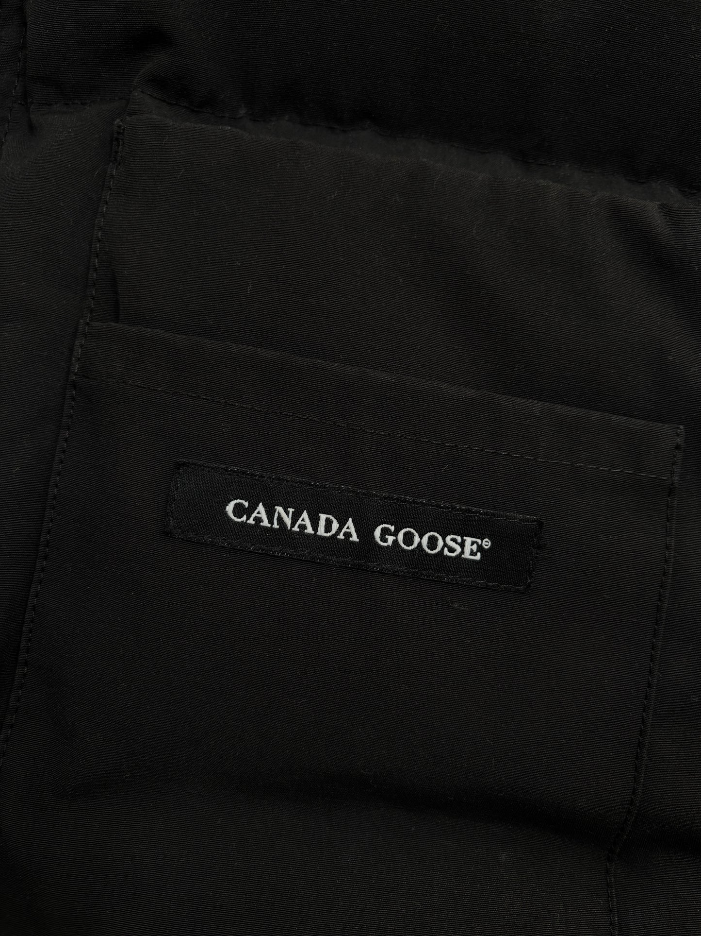 Black Canada goose gilet/body warmer size large