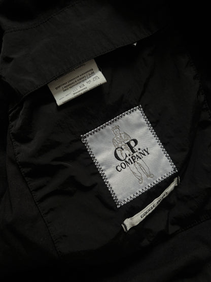 Black C.P Company chrome r jacket size large