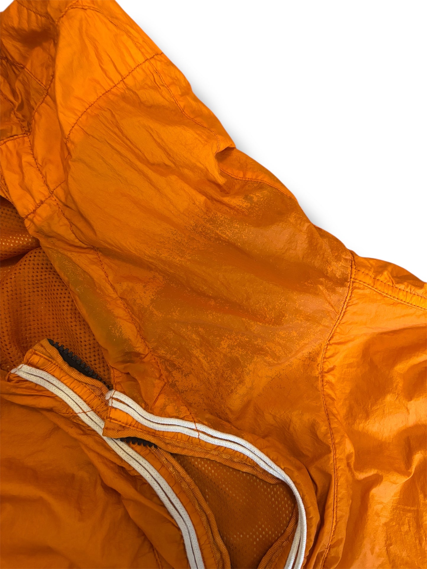 Orange stone island membrana TC jacket size medium