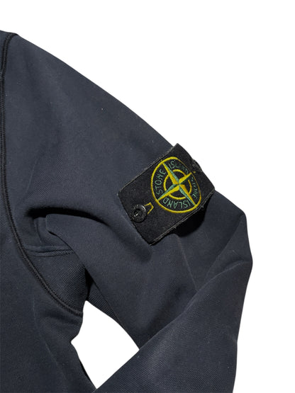 Black stone island zip up size medium
