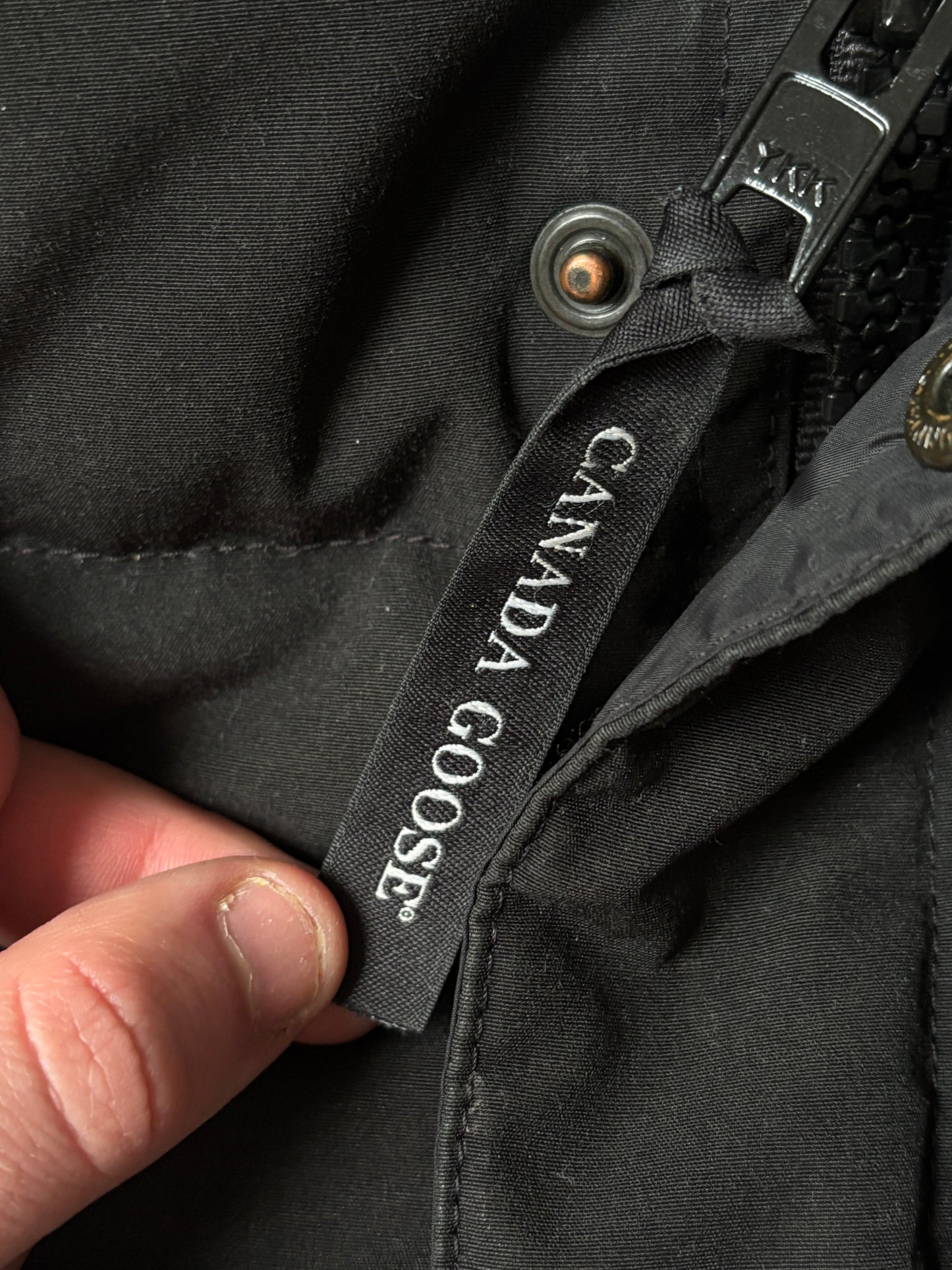 Black Canada goose gilet/body warmer size large