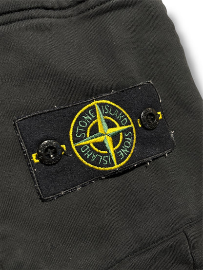 Black stone island shorts size medium