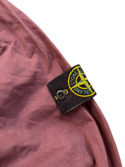 Purple/burgundy stone island overshirt size medium