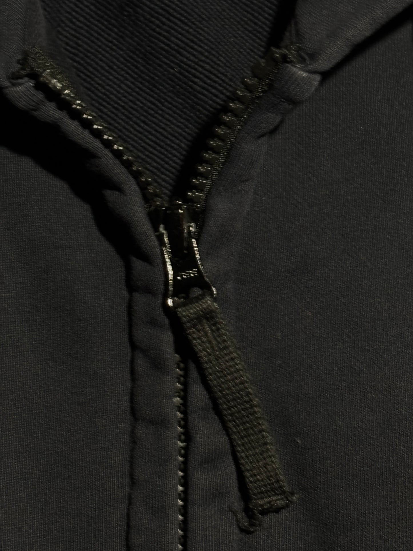 Black stone island zip up size medium