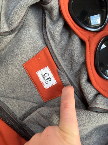 Orange C.P Company goggle jacket size 48/medium