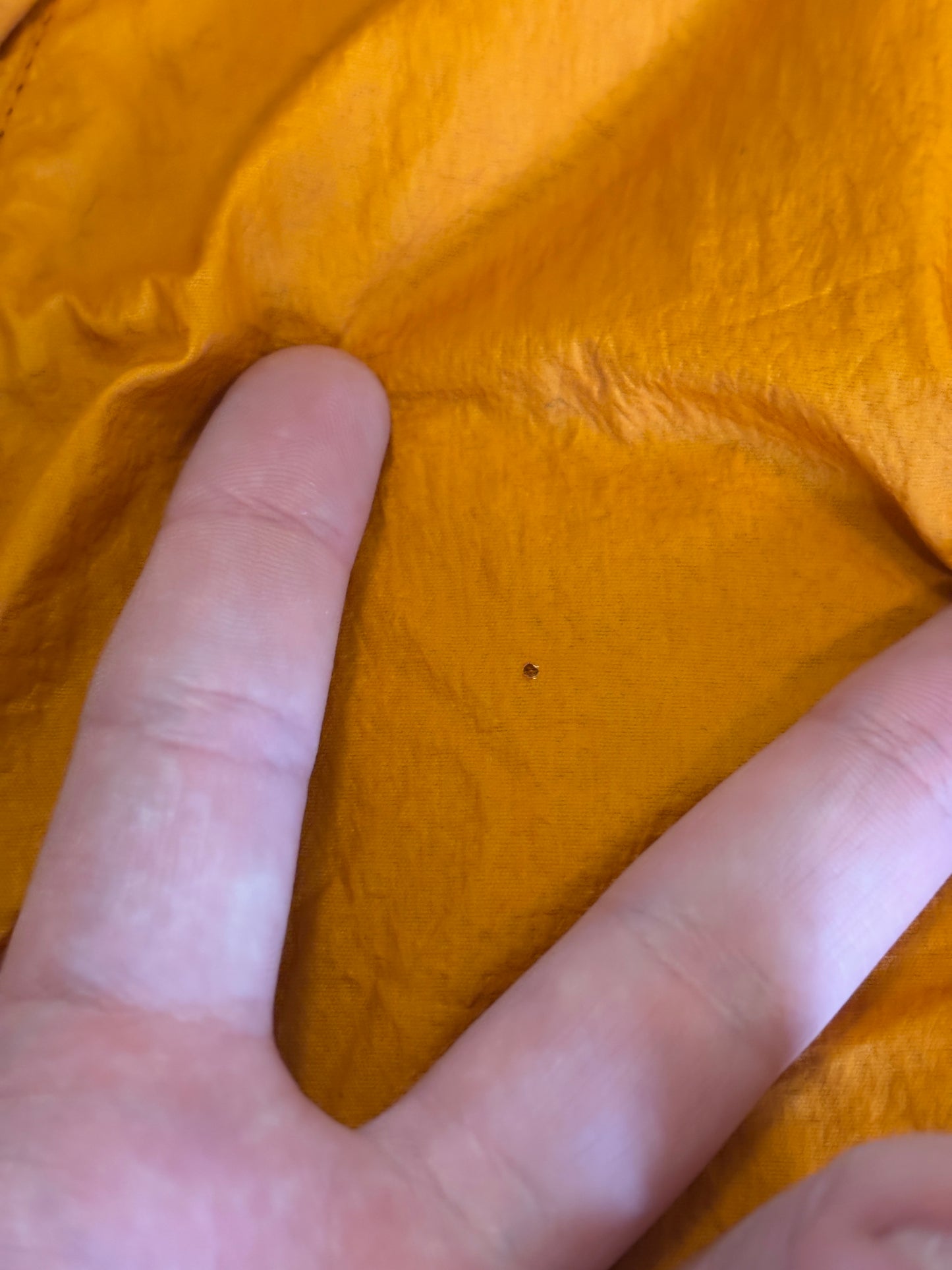 Orange stone island membrana TC jacket size medium