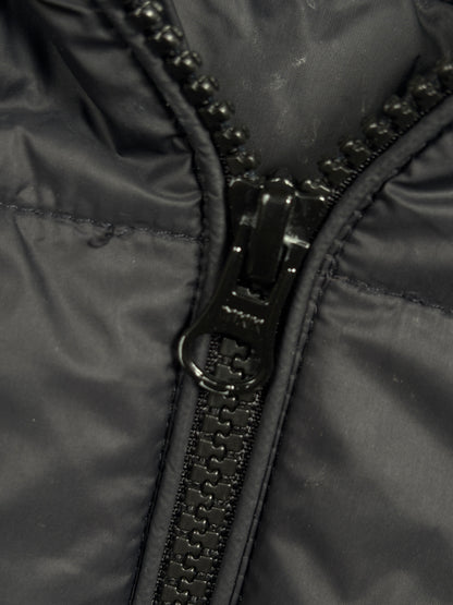 Black cp company puffer jacket with detachable hood size 52/XL