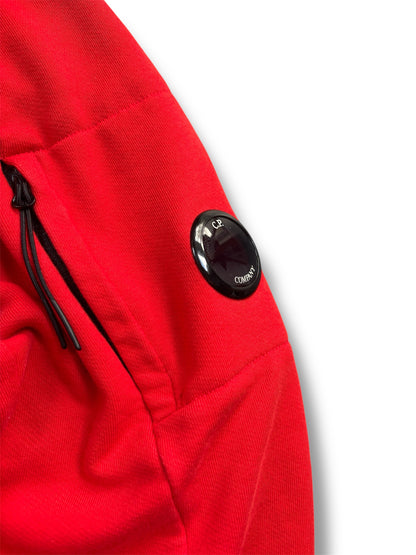 Red C.P Company lens hoodie size medium