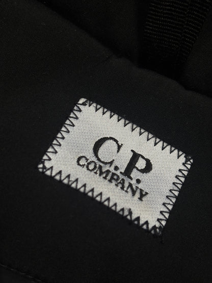 Black cp company puffer jacket with detachable hood size 52/XL