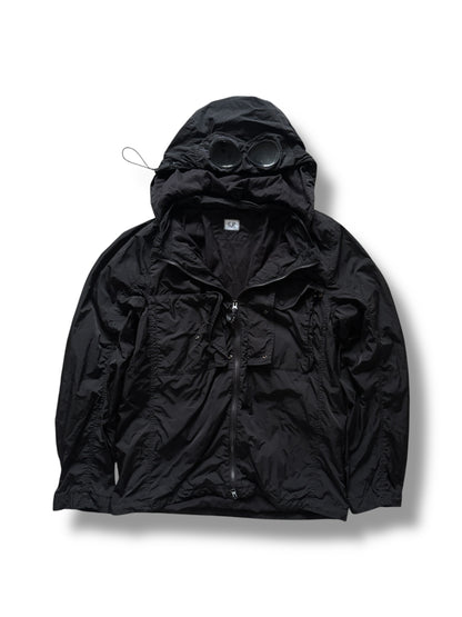 Black C.P Company chrome r jacket size large