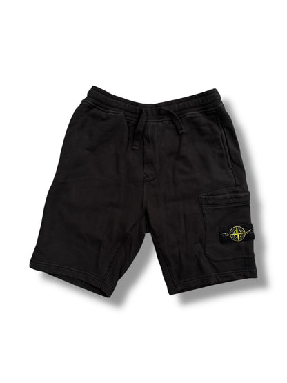 Black stone island shorts size medium