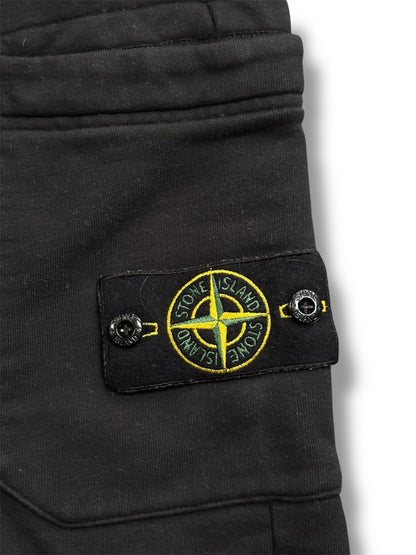 Black stone island shorts size medium