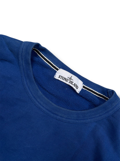 Blue stone island jumper size large