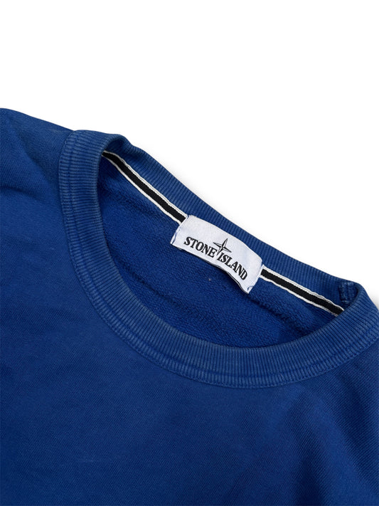 Blue stone island jumper size large